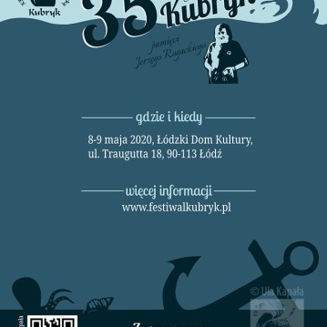 Kubryk Festival leaflet design