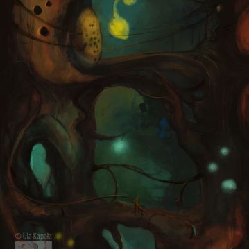 "Enchanted Forest" - digital painting